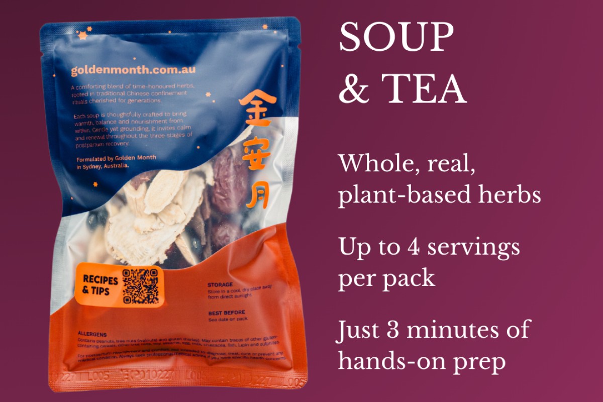 30-Day Complete Confinement Bundle (Soup + Tea + Bath)